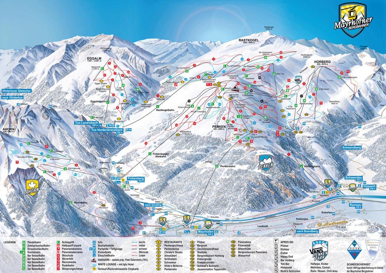 Appartementhaus Mayrhofen By Piaunddirk Bagian luar foto